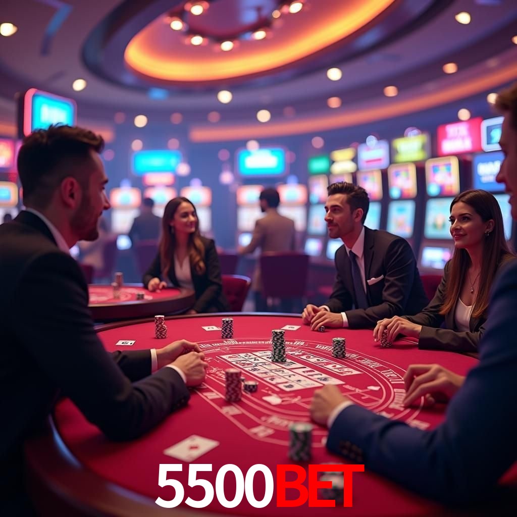 Mesa de Roleta 5500bet